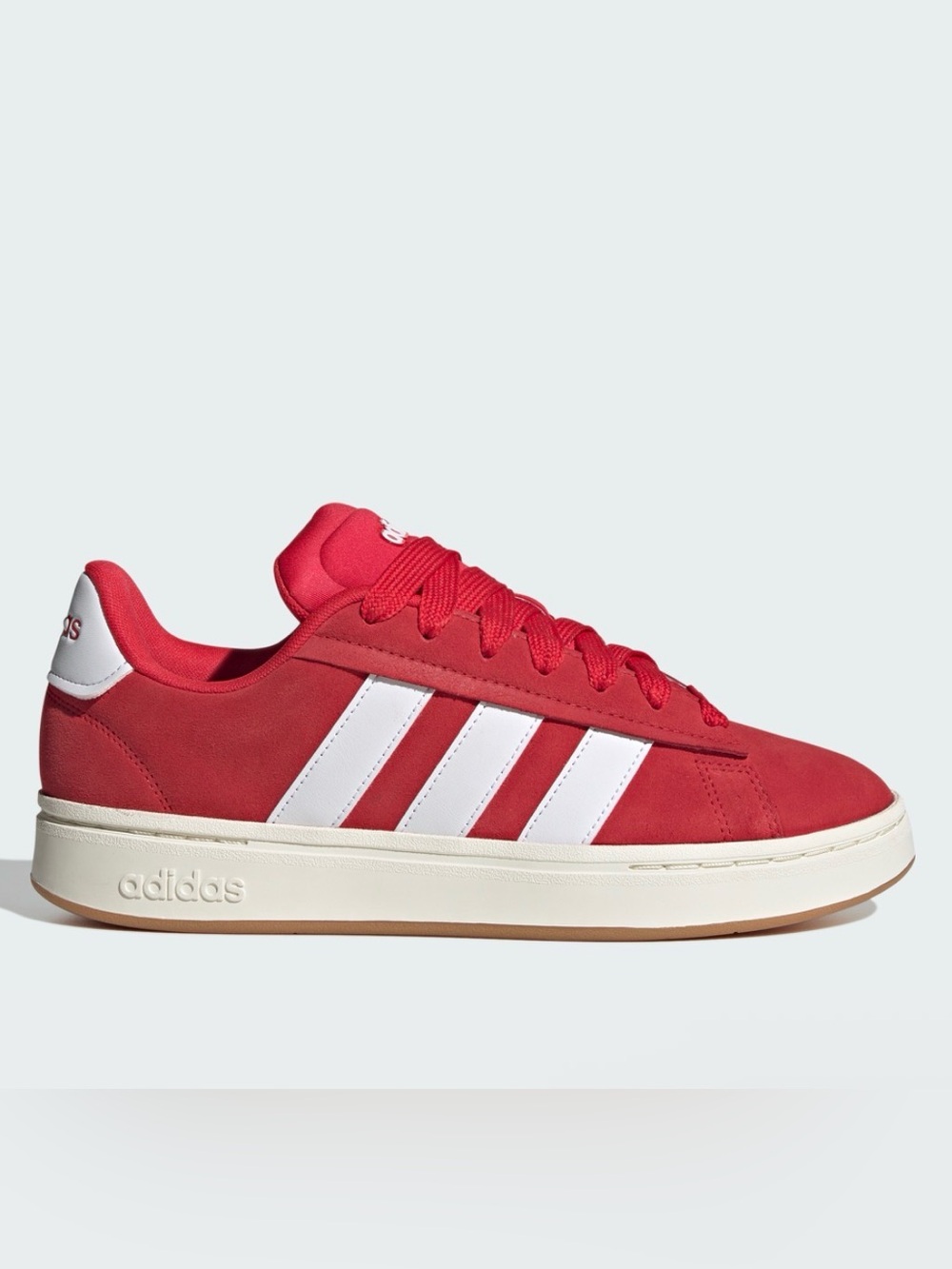Adidas Red Grand Court Alpha Mens 8.5